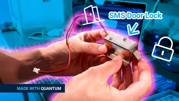 Get notified when your door is locked or unlocked in this new episode of 'Made with Quantum'