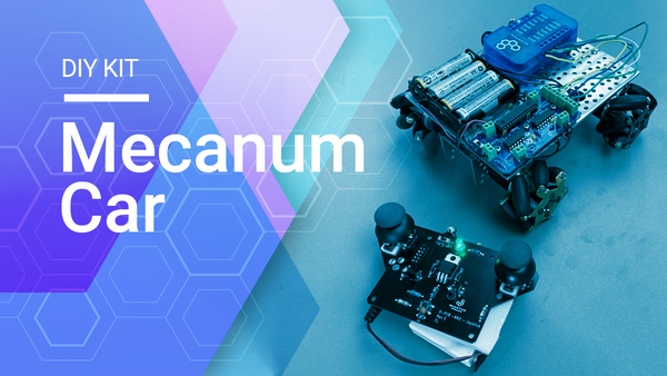 Set up your own custom mecanum car with Quantum's DIY Kit