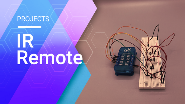 Learn how to build an IR remote that could also be capable of controlling your entire home